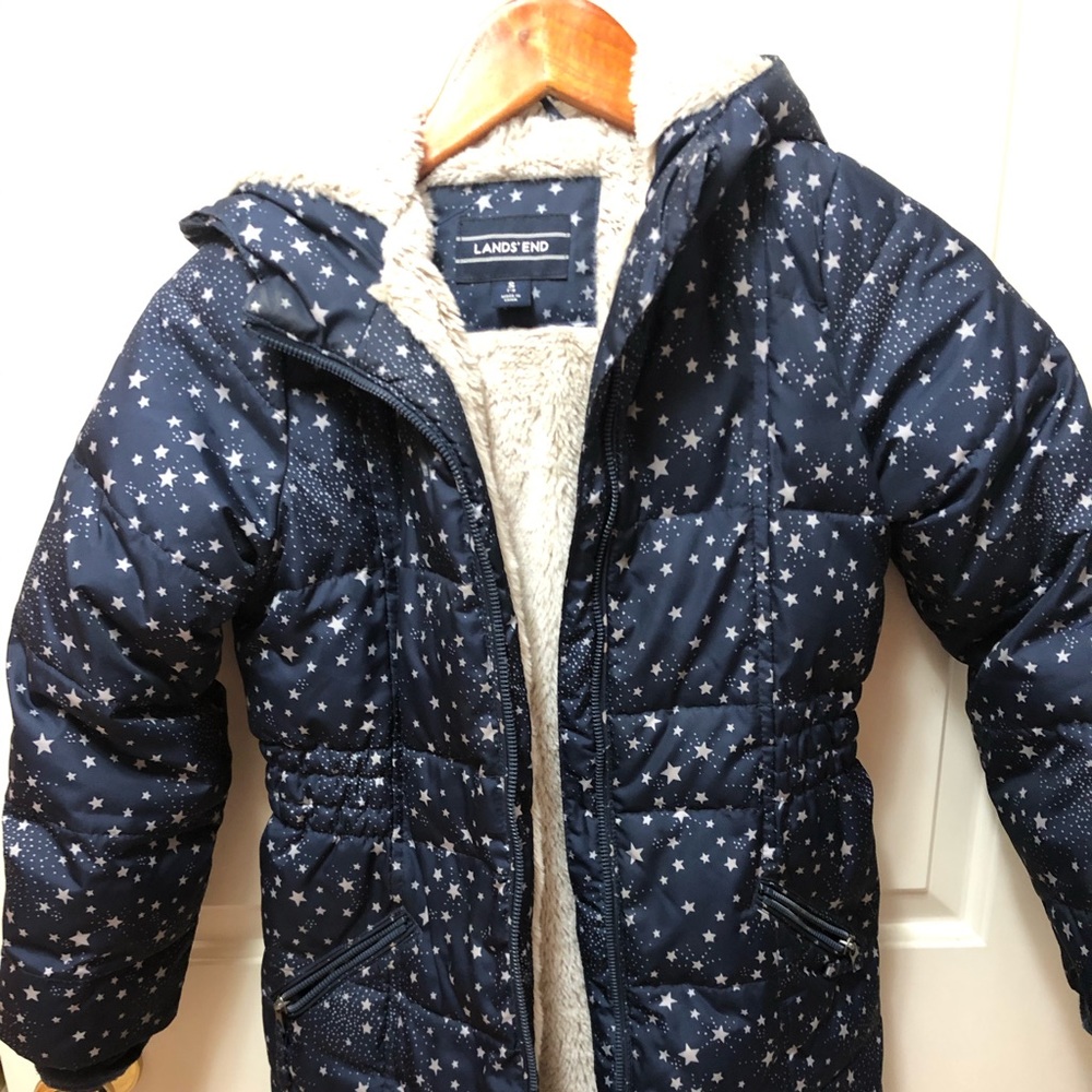 Lands End Girls winter coat